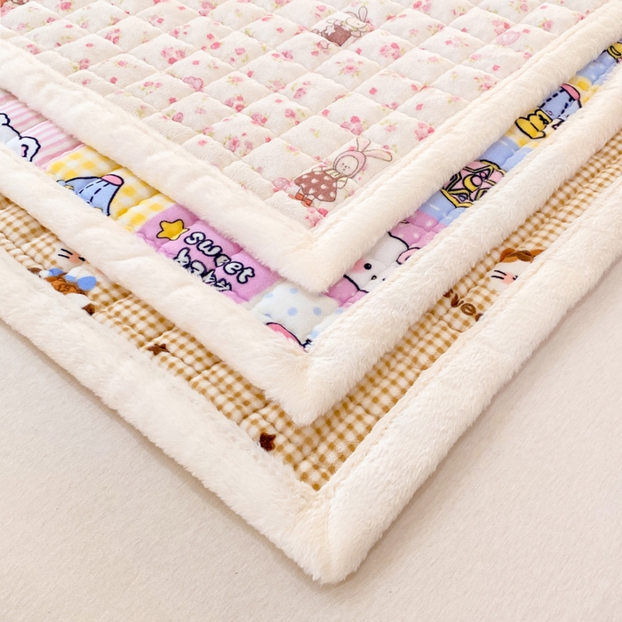 91家纺网 家纺一手货源 找家纺 欧妮家纺 2025新款A类牛奶绒床垫床褥子软垫 组合