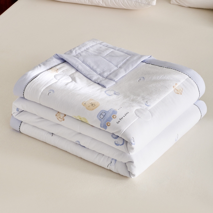 91家纺网 家纺一手货源 找家纺 （总）简冠家纺 2026新款亲肤水洗仿棉夏被