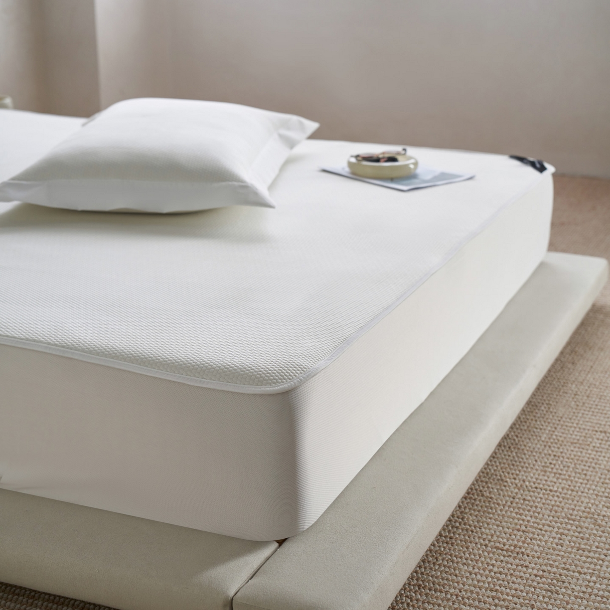 91家纺网 家纺一手货源 找家纺 （总）三味舒屋 2026新款冰肌系列提花小凉豆豆席凉席席子