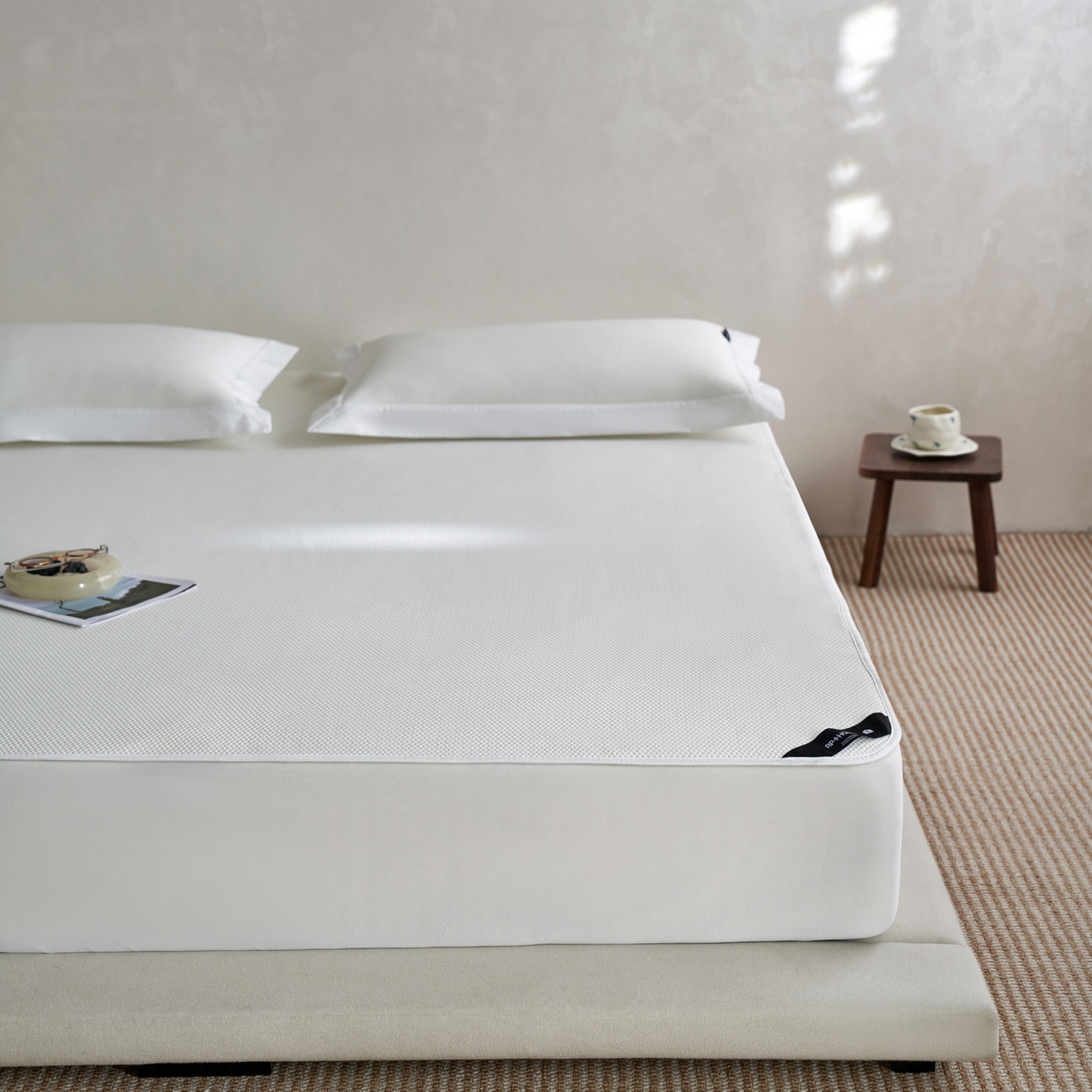 91家纺网 家纺一手货源 找家纺 （总）三味舒屋 2026新款冰肌系列提花小凉豆豆席凉席席子