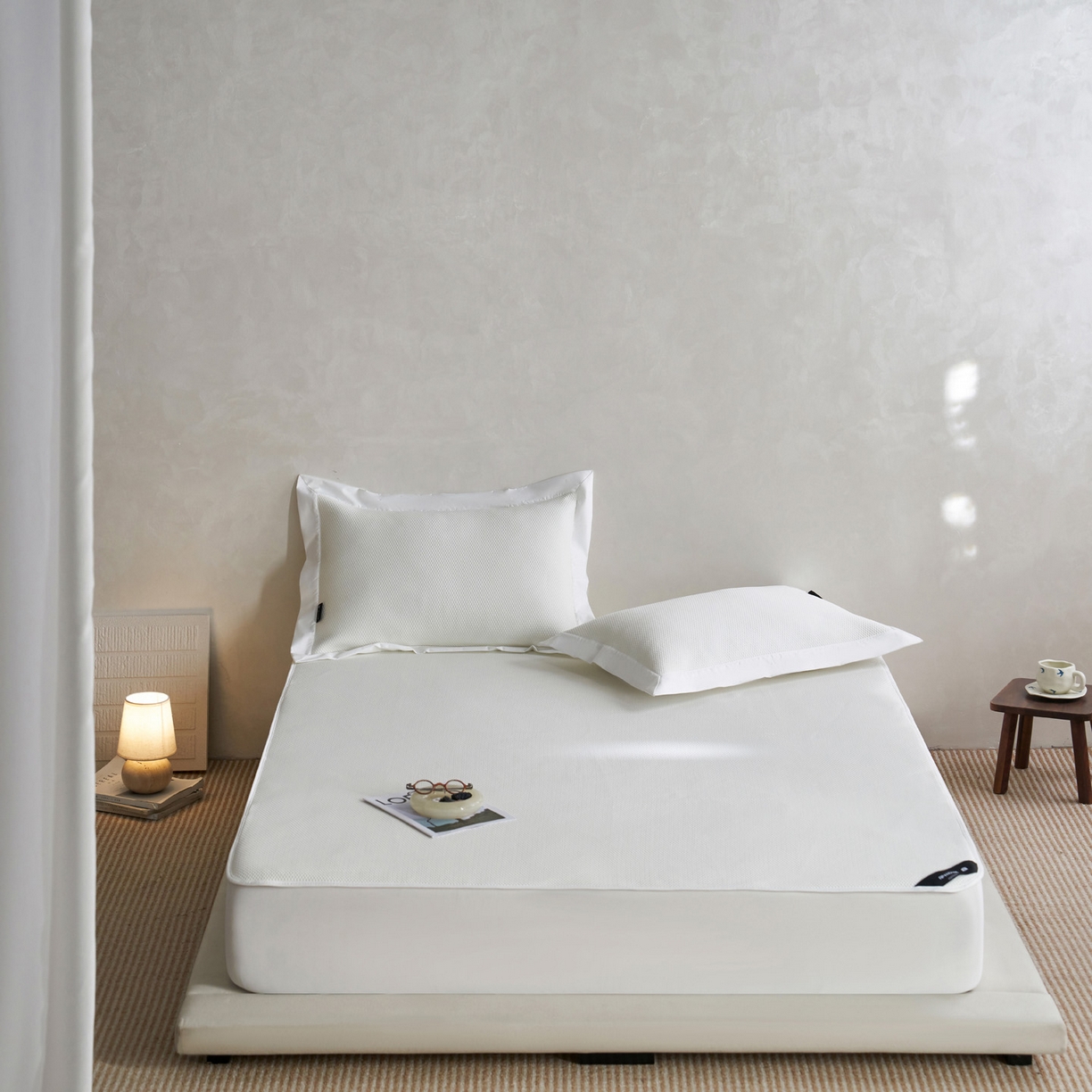 91家纺网 家纺一手货源 找家纺 （总）三味舒屋 2026新款冰肌系列提花小凉豆豆席凉席席子