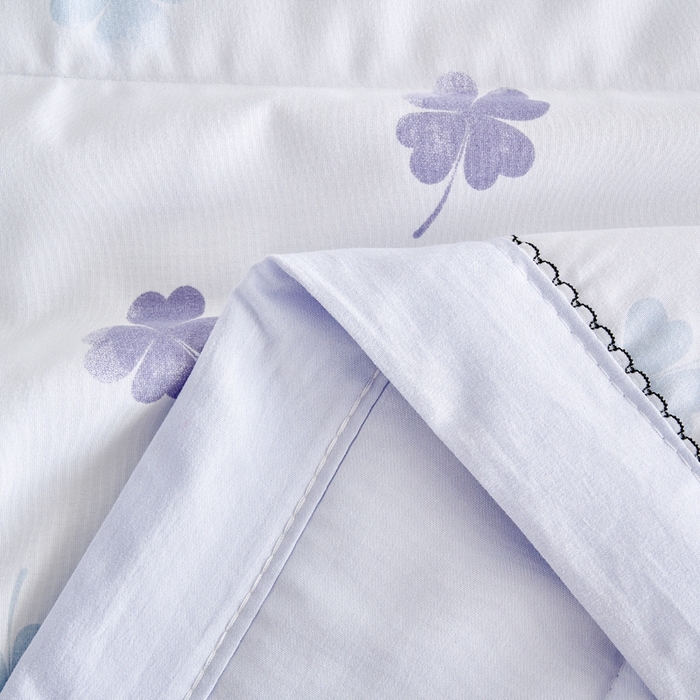 91家纺网 家纺一手货源 找家纺 简冠家纺 2026新款亲肤水洗仿棉夏被 贝娜