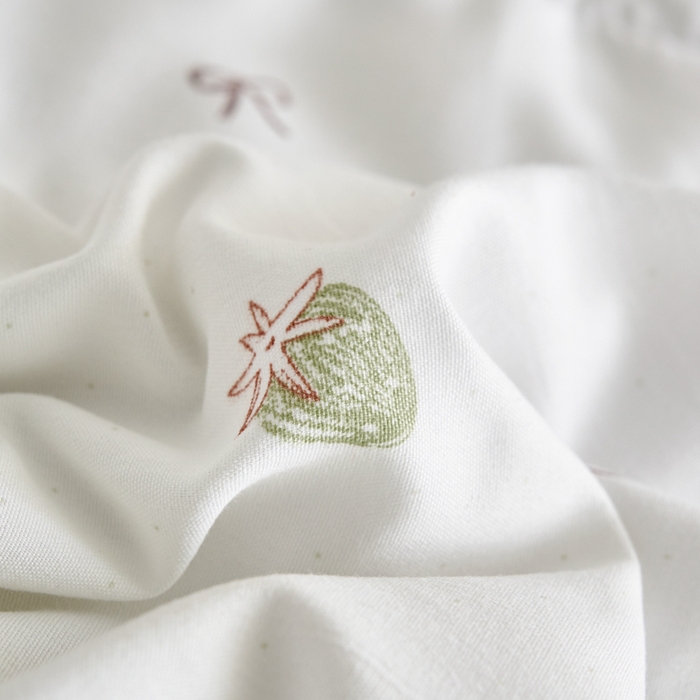 91家纺网 家纺一手货源 找家纺 简冠家纺 2026新款亲肤水洗仿棉夏被 蓓蕾芬芳