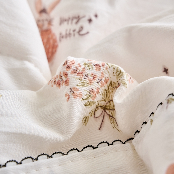 91家纺网 家纺一手货源 找家纺 简冠家纺 2026新款亲肤水洗仿棉夏被 芳悠