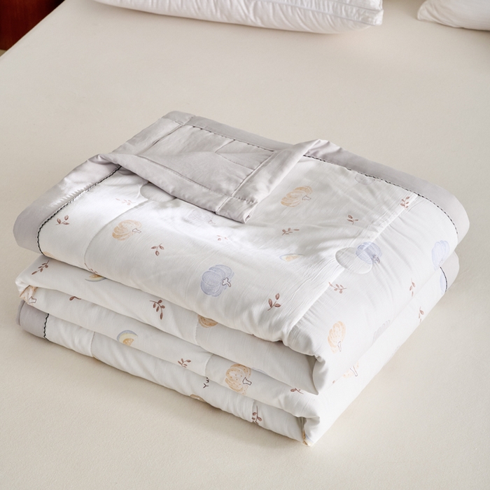 简冠家纺 2026新款亲肤水洗仿棉夏被 放飞