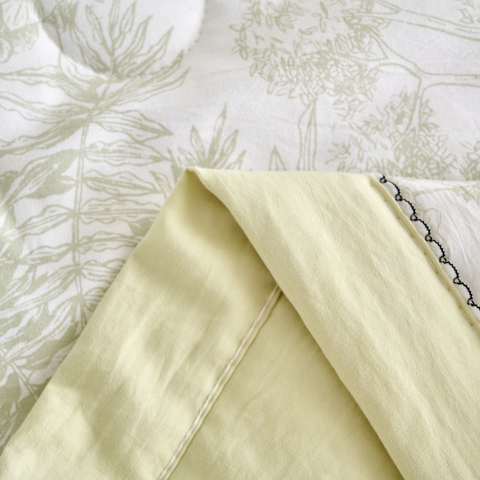 91家纺网 家纺一手货源 找家纺 简冠家纺 2026新款亲肤水洗仿棉夏被 赫莲娜