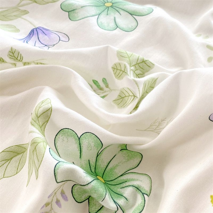 91家纺网 家纺一手货源 找家纺 欧妮家纺 2026新款全棉面料蕾丝花边夹棉绗缝床盖 全棉蕾丝款床盖-柔风铃兰花瓣