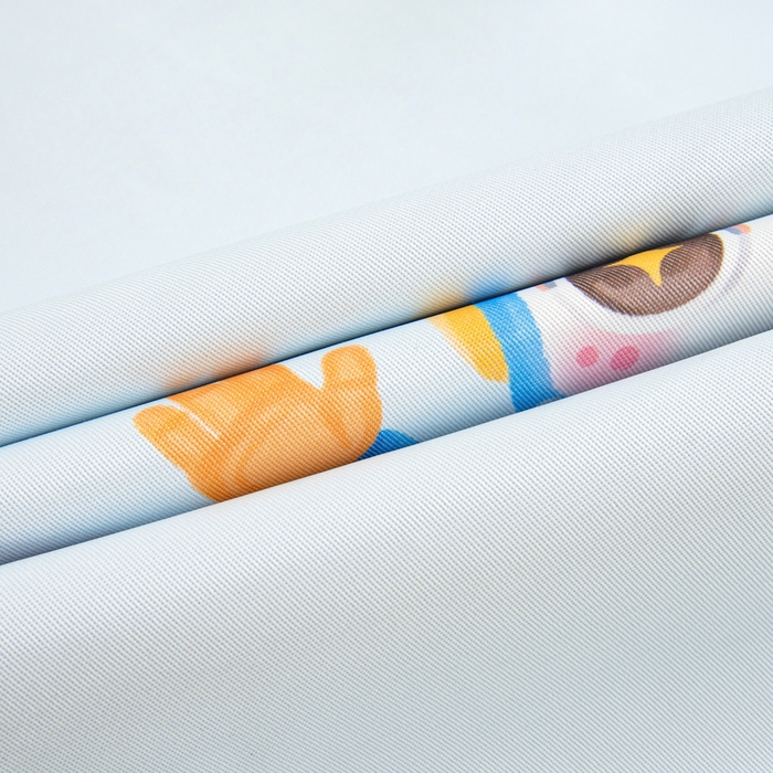 91家纺网 家纺一手货源 找家纺 鱼宝 2026新款卡通儿童大版数码印花冰丝席子凉席 小ai同学