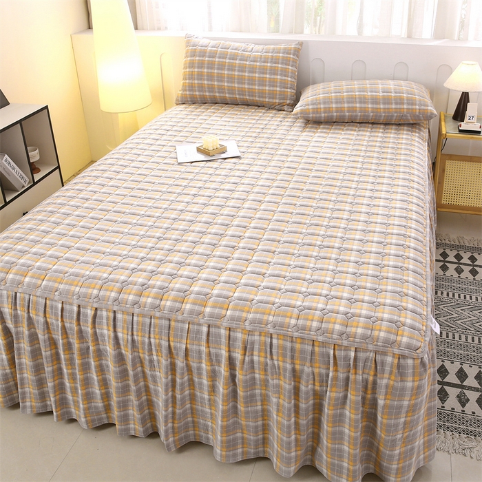 91家纺网 家纺一手货源 找家纺 （总）欧妮家纺 2026新款A类全棉纯棉水洗棉加厚夹棉床裙床罩