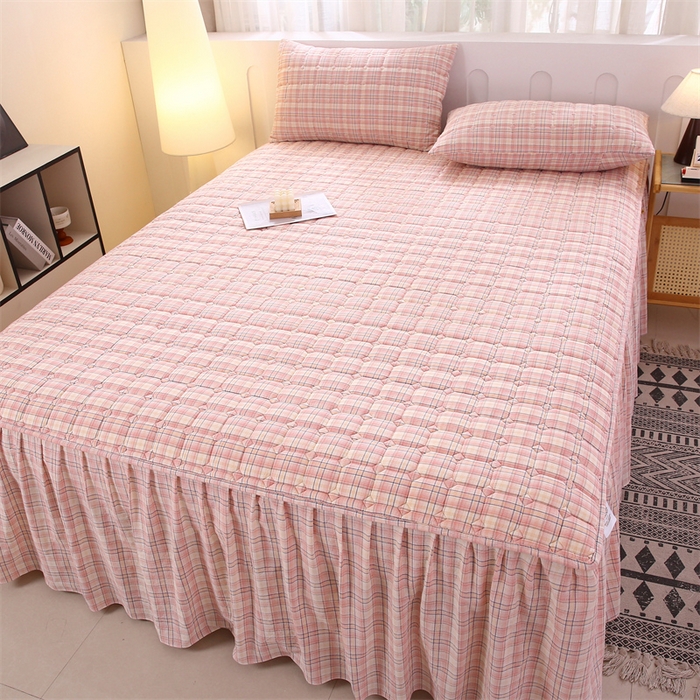 91家纺网 家纺一手货源 找家纺 （总）欧妮家纺 2026新款A类全棉纯棉水洗棉加厚夹棉床裙床罩