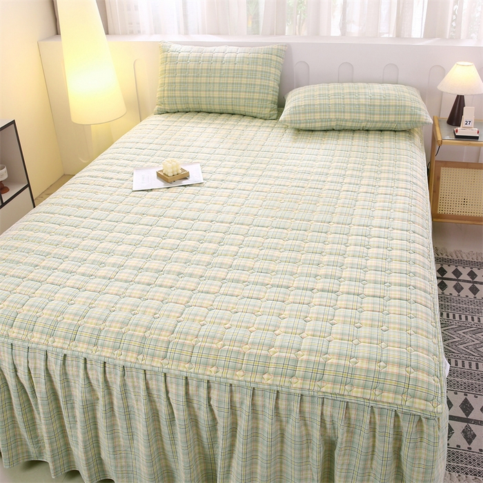 91家纺网 家纺一手货源 找家纺 （总）欧妮家纺 2026新款A类全棉纯棉水洗棉加厚夹棉床裙床罩