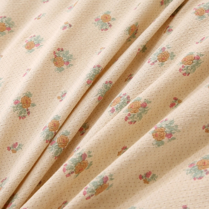 91家纺网 家纺一手货源 找家纺 欧妮家纺 2026新款A类双层纱蕾丝花边床裙四件套 花海