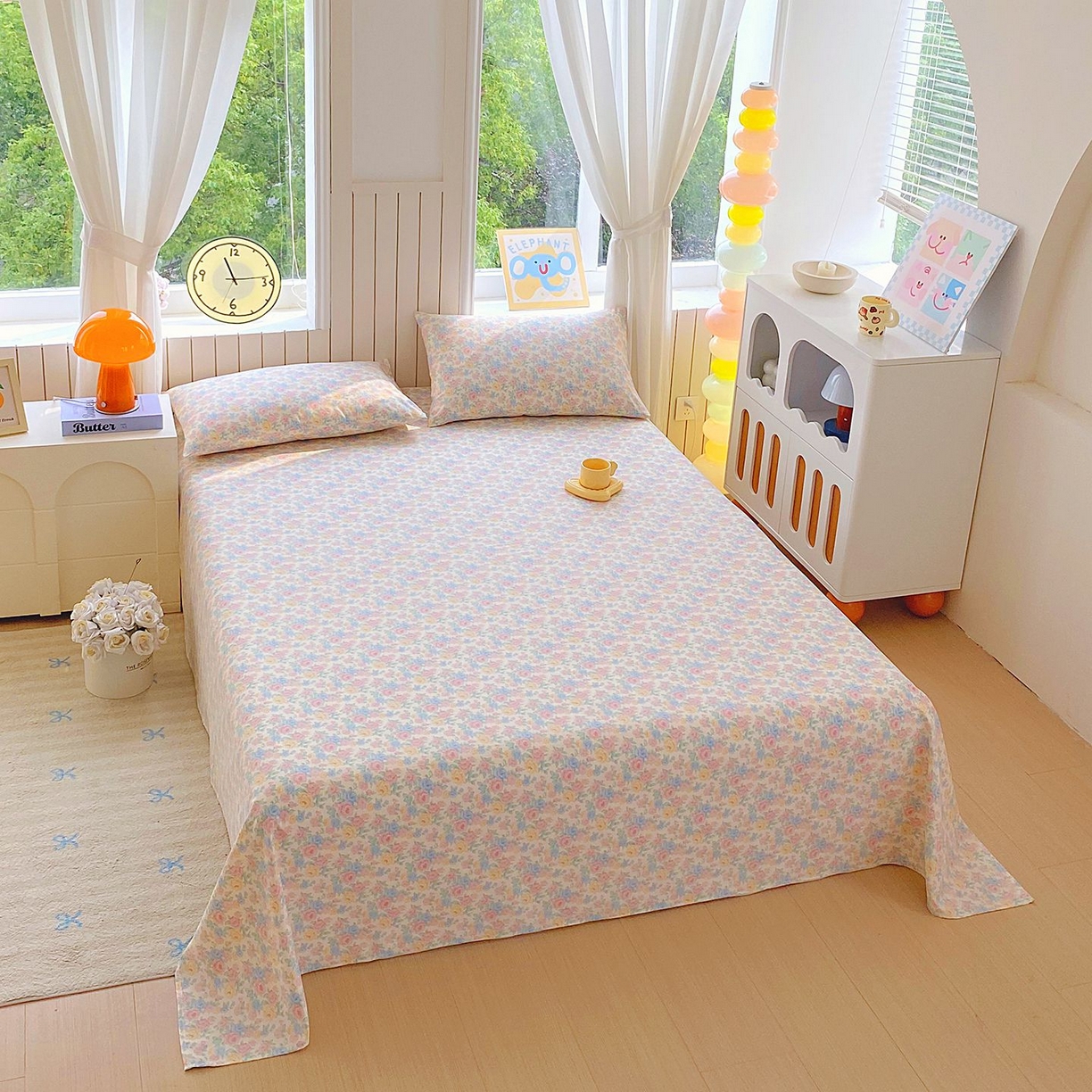 91家纺网 家纺一手货源 找家纺 （总）欧妮家纺 2026新款斜纹加厚水洗棉木棉床单