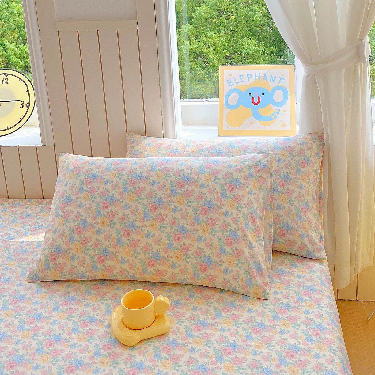 91家纺网 家纺一手货源 找家纺 （总）欧妮家纺 2026新款斜纹加厚水洗棉木棉床单