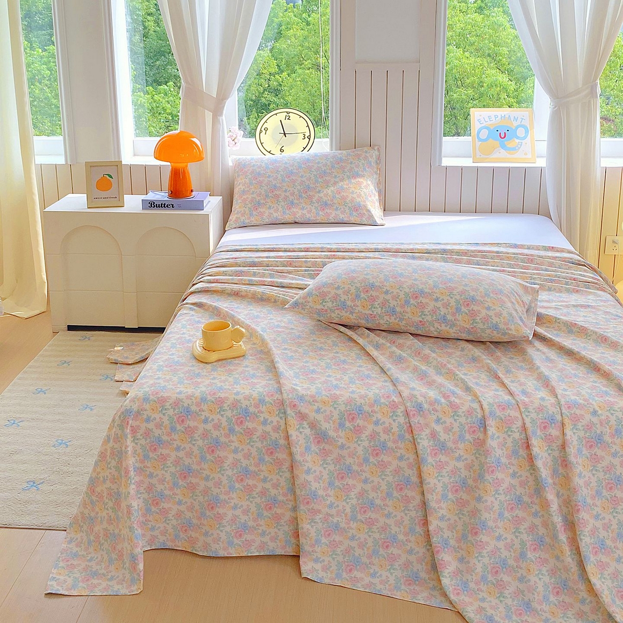 91家纺网 家纺一手货源 找家纺 （总）欧妮家纺 2026新款斜纹加厚水洗棉木棉床单