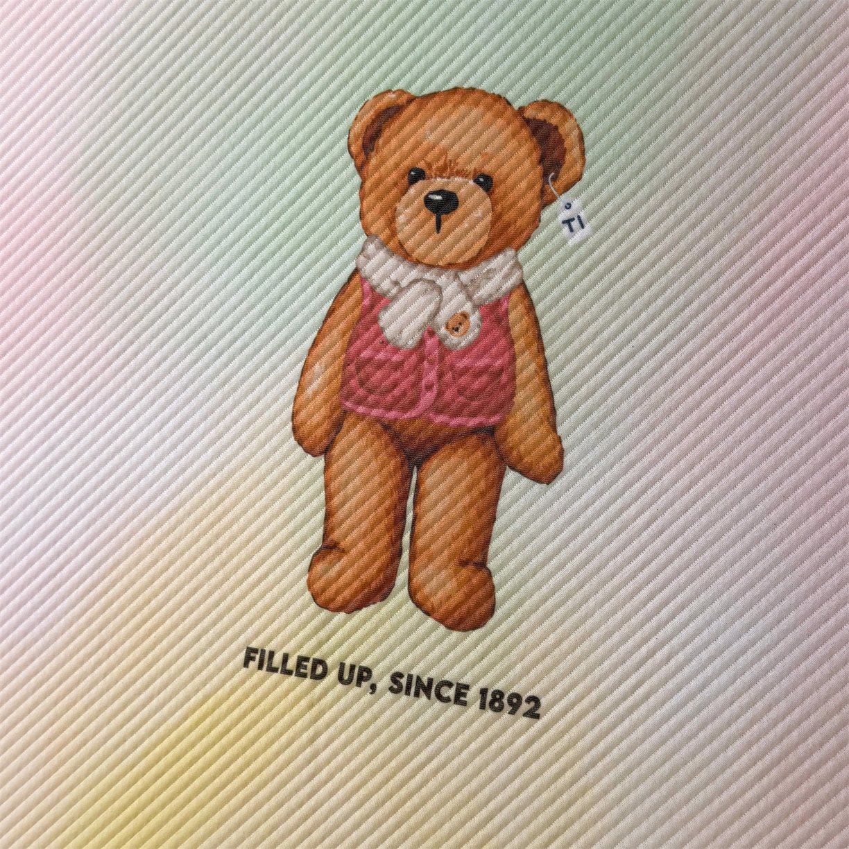 91家纺网 家纺一手货源 找家纺 源舍家纺 2026新款泰迪爱兰系列（正版授权）A类三明治复合印花斜纹豆豆软凉席学生床 泰迪炫彩