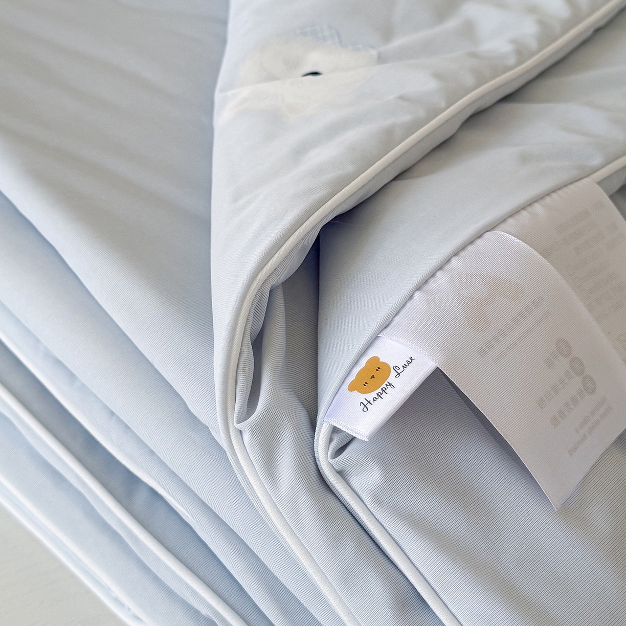 91家纺网 家纺一手货源 找家纺 金梦拉家纺 2026春夏新款锦氨凉感丝印花系列夏被空调被夏凉被 泡芙小狗