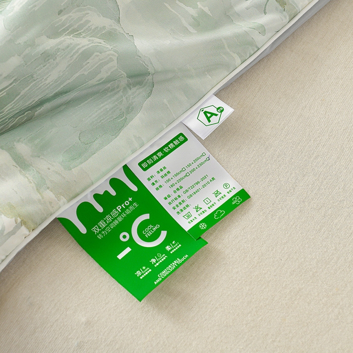 91家纺网 家纺一手货源 找家纺 曼尼 2026新款印花凉感丝夏被夏凉被 烂漫