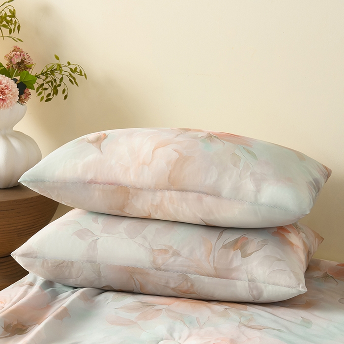 91家纺网 家纺一手货源 找家纺 曼尼 2026新款印花凉感丝夏被夏凉被 天雅