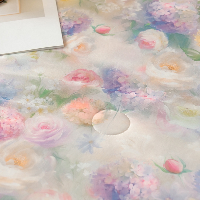 91家纺网 家纺一手货源 找家纺 曼尼 2026新款印花凉感丝夏被夏凉被 夜语