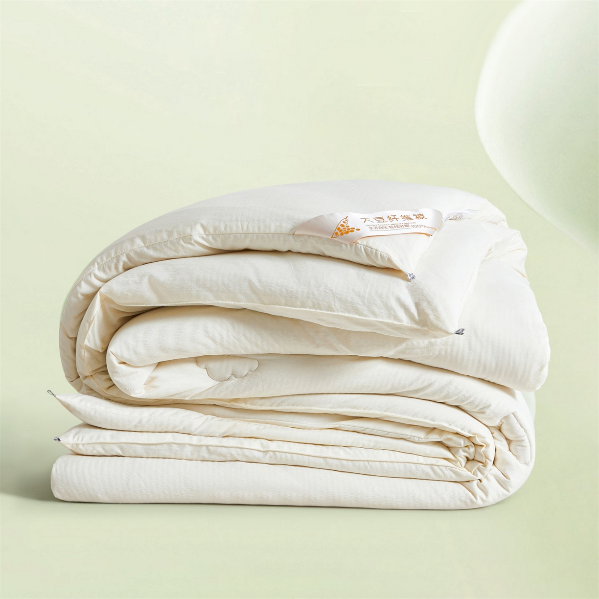 91家纺网 家纺一手货源 找家纺 眠势力 2026春夏新款皱皱纱四季被超软云朵被子春秋被芯夏凉被可机洗 云朵被-白