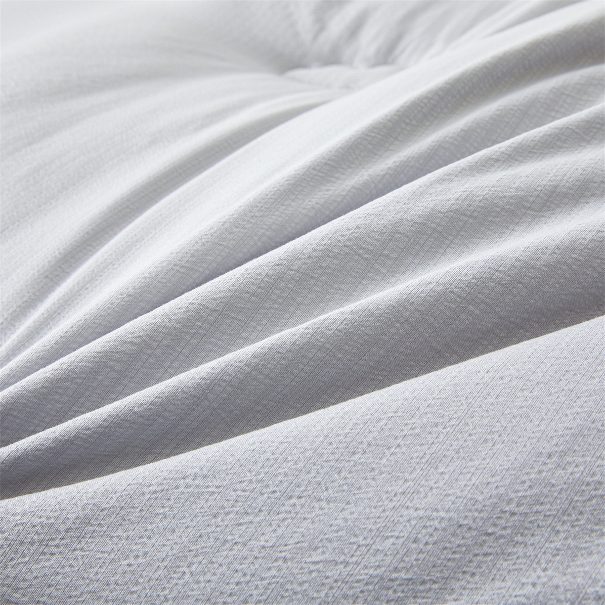 91家纺网 家纺一手货源 找家纺 眠势力 2026春夏新款皱皱纱四季被超软云朵被子春秋被芯夏凉被可机洗 云朵被-灰