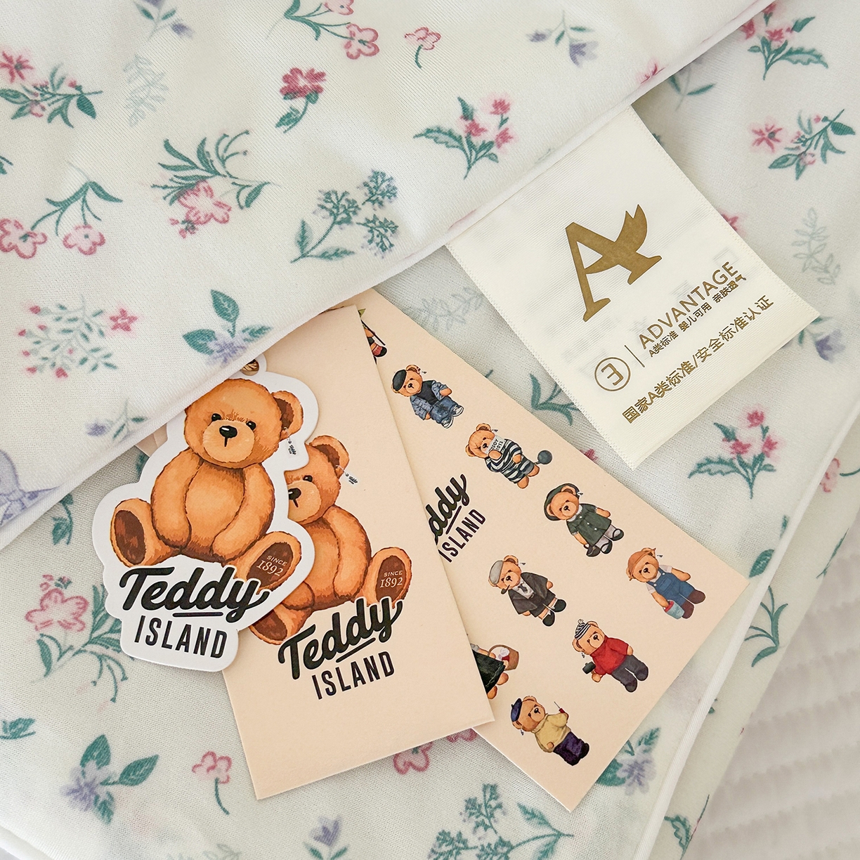 91家纺网 家纺一手货源 找家纺 尚品本色 2026年新款小清新针织棉夏被空调被 春风里