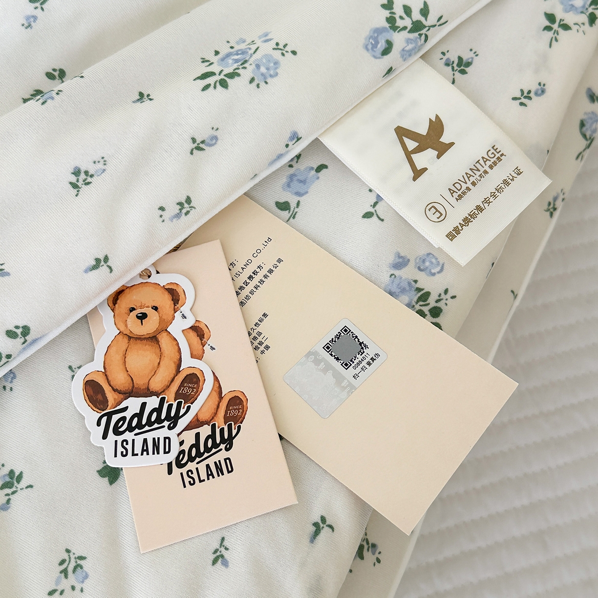 91家纺网 家纺一手货源 找家纺 尚品本色 2026年新款小清新针织棉夏被空调被 兰馨