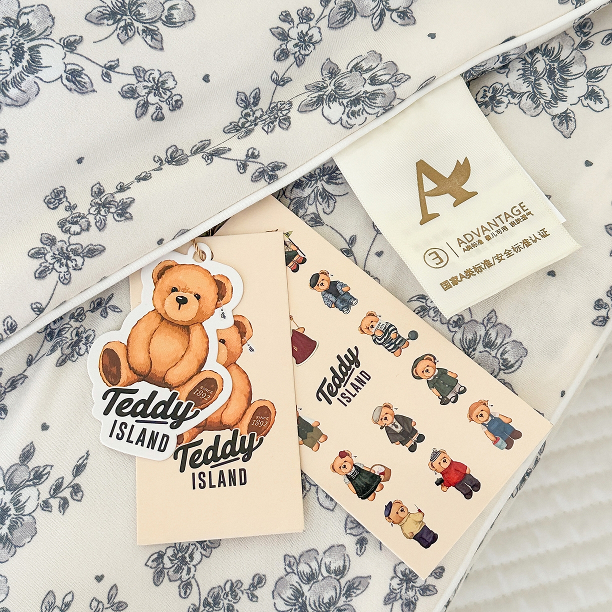 91家纺网 家纺一手货源 找家纺 尚品本色 2026年新款小清新针织棉夏被空调被 水墨嫣然