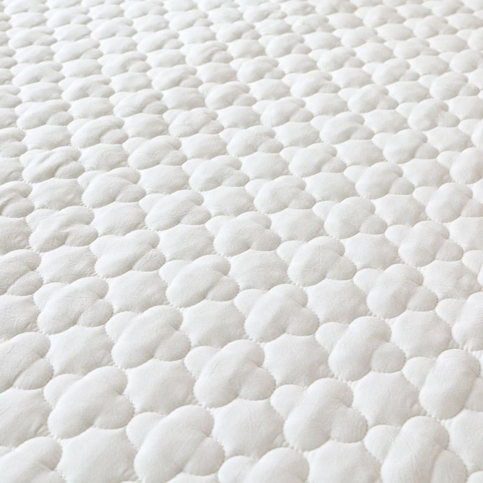 91家纺网 家纺一手货源 找家纺 欧妮家纺 2026新款全棉色织水洗棉夹棉床裙 全棉色织水洗棉-白雪公主