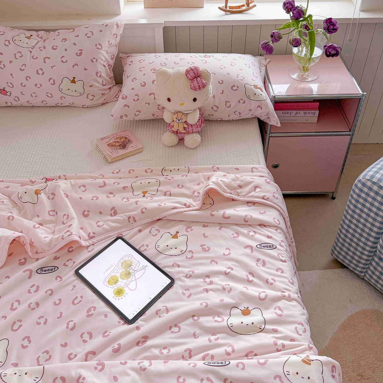 91家纺网 家纺一手货源 找家纺 （总）觅糖家纺 2026新款针织云柔大豆夏被夏凉被空调被