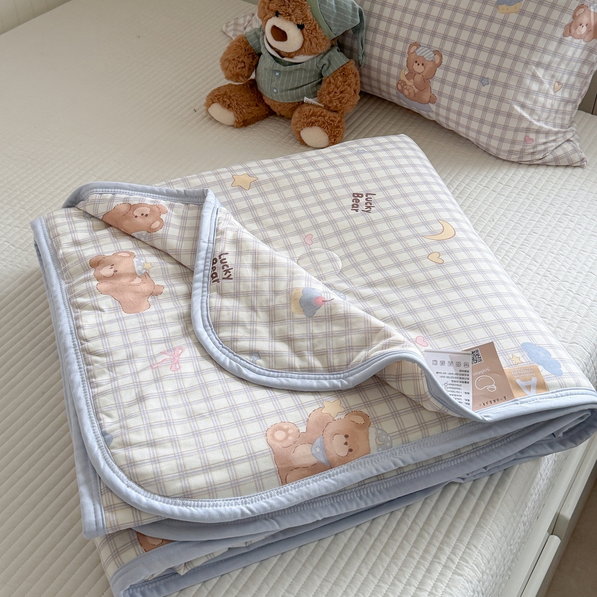 91家纺网 家纺一手货源 找家纺 （总）觅糖家纺 2026新款针织云柔大豆夏被夏凉被空调被