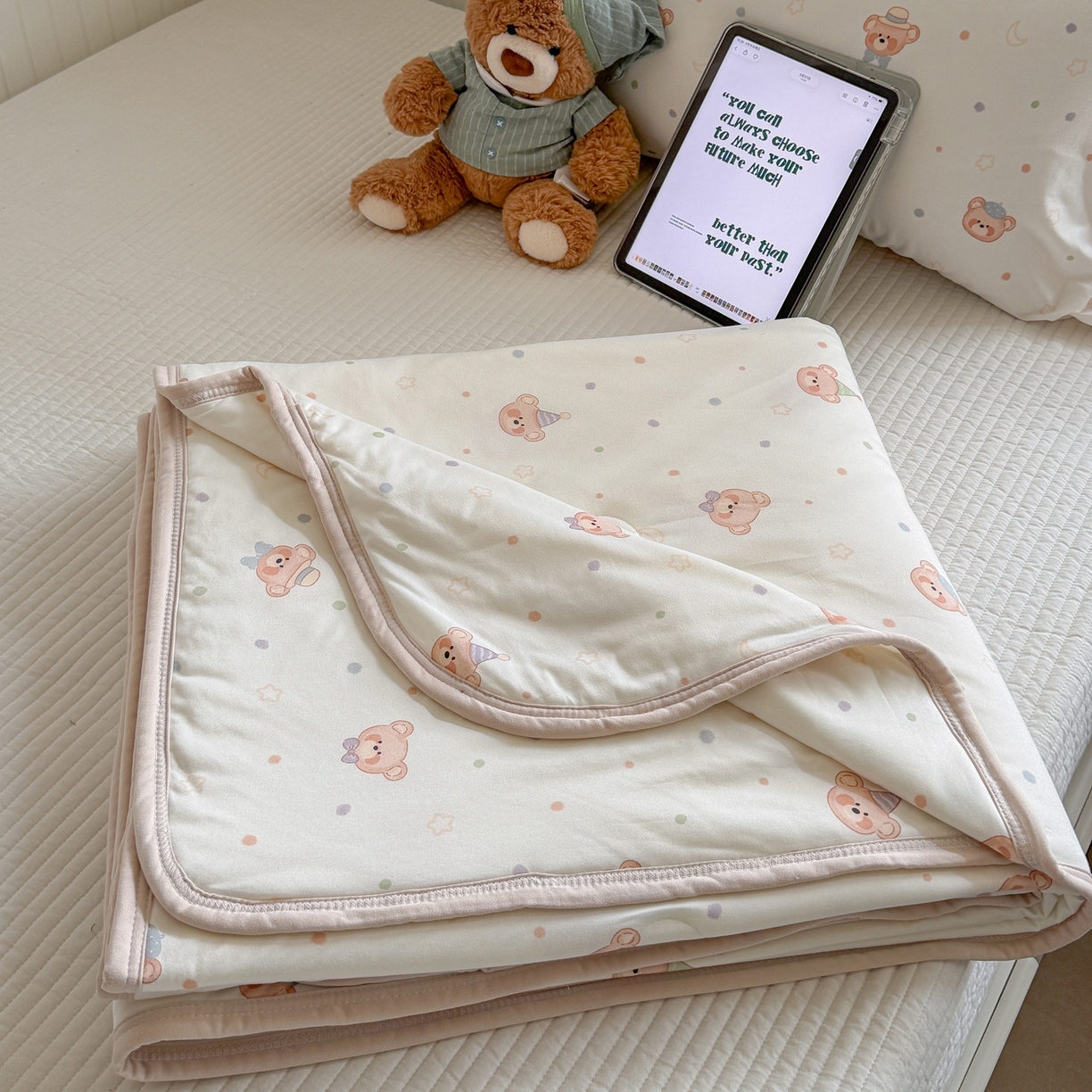 91家纺网 家纺一手货源 找家纺 （总）觅糖家纺 2026新款针织云柔大豆夏被夏凉被空调被