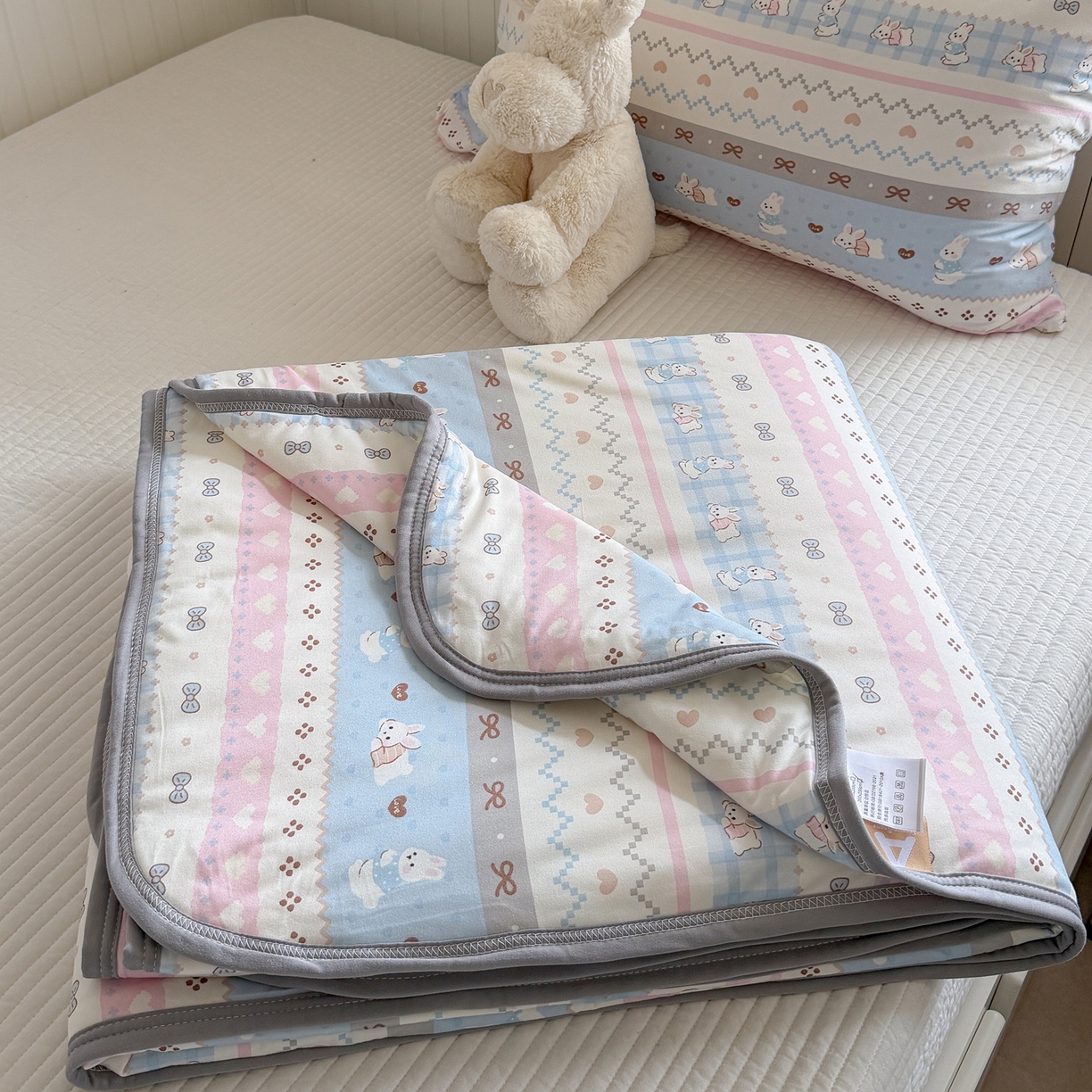 91家纺网 家纺一手货源 找家纺 （总）觅糖家纺 2026新款针织云柔大豆夏被夏凉被空调被