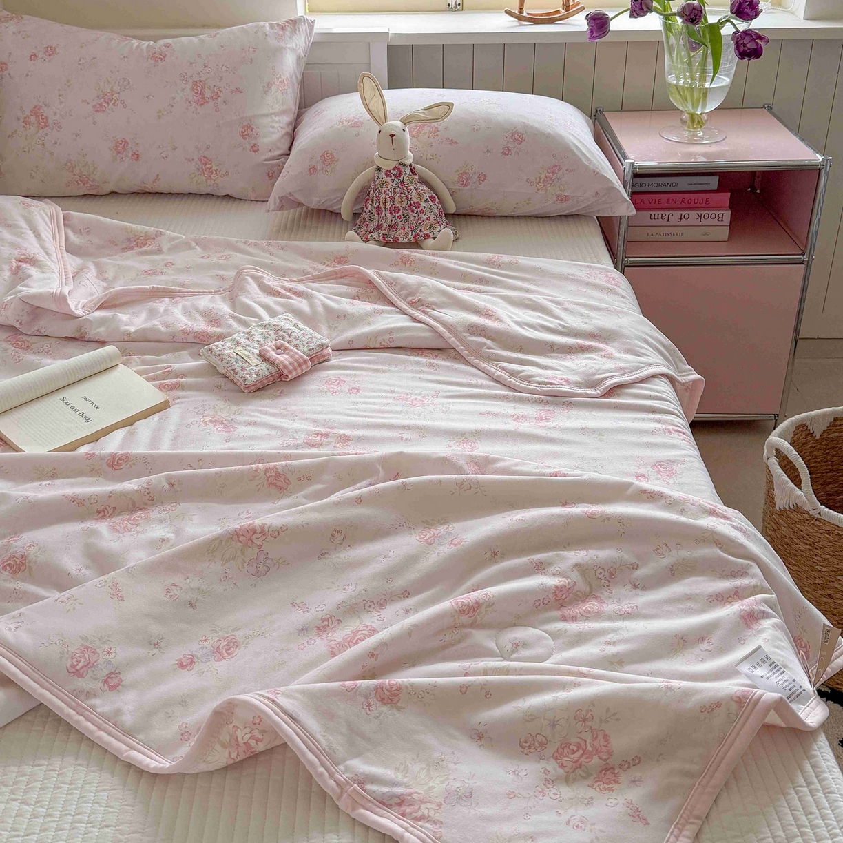 91家纺网 家纺一手货源 找家纺 觅糖家纺 2026新款针织云柔大豆夏被夏凉被空调被 春屿