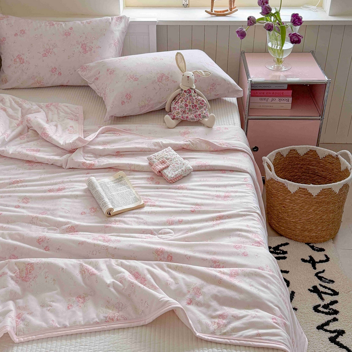 91家纺网 家纺一手货源 找家纺 觅糖家纺 2026新款针织云柔大豆夏被夏凉被空调被 春屿