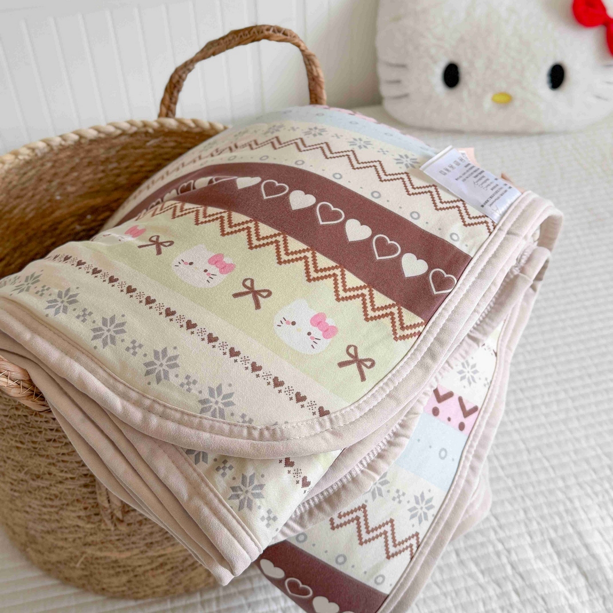 91家纺网 家纺一手货源 找家纺 觅糖家纺 2026新款针织云柔大豆夏被夏凉被空调被 费尔岛小猫