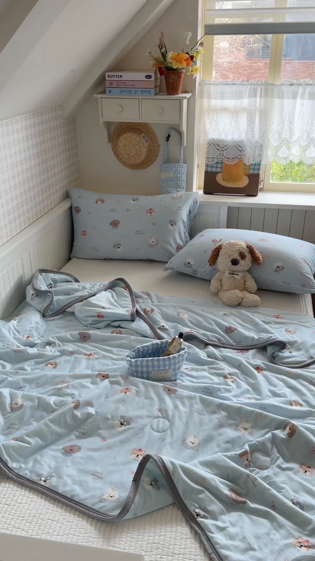 91家纺网 家纺一手货源 找家纺 觅糖家纺 2026新款针织云柔大豆夏被夏凉被空调被 狗狗乐园