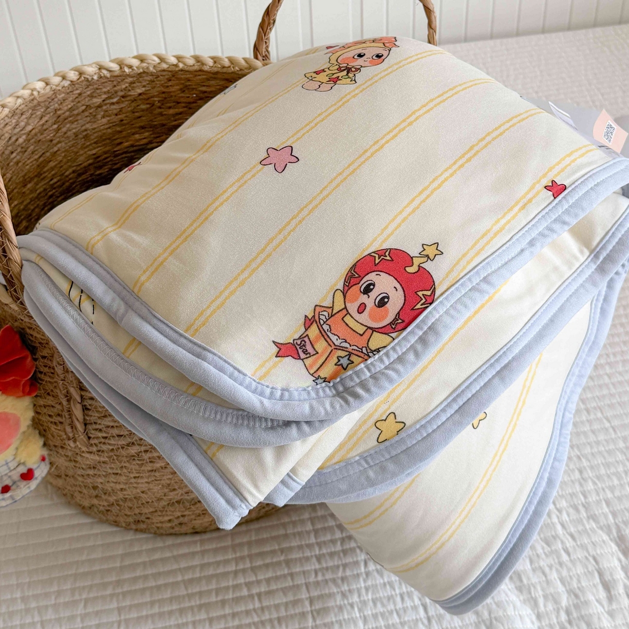 91家纺网 家纺一手货源 找家纺 觅糖家纺 2026新款针织云柔大豆夏被夏凉被空调被 幸运星