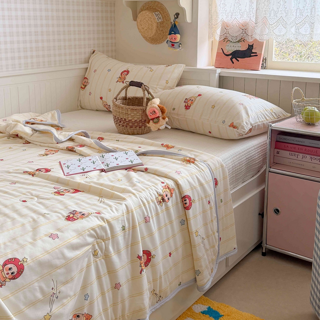 91家纺网 家纺一手货源 找家纺 觅糖家纺 2026新款针织云柔大豆夏被夏凉被空调被 幸运星