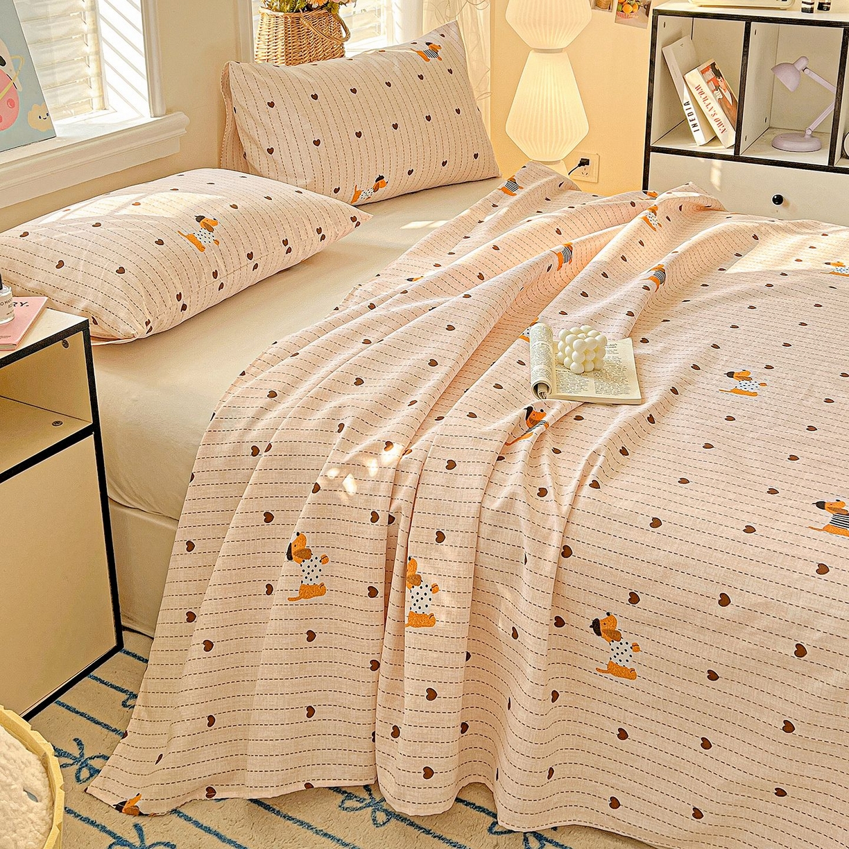 91家纺网 家纺一手货源 找家纺 （总）欧妮家纺 2026新款朴棉老粗布床单