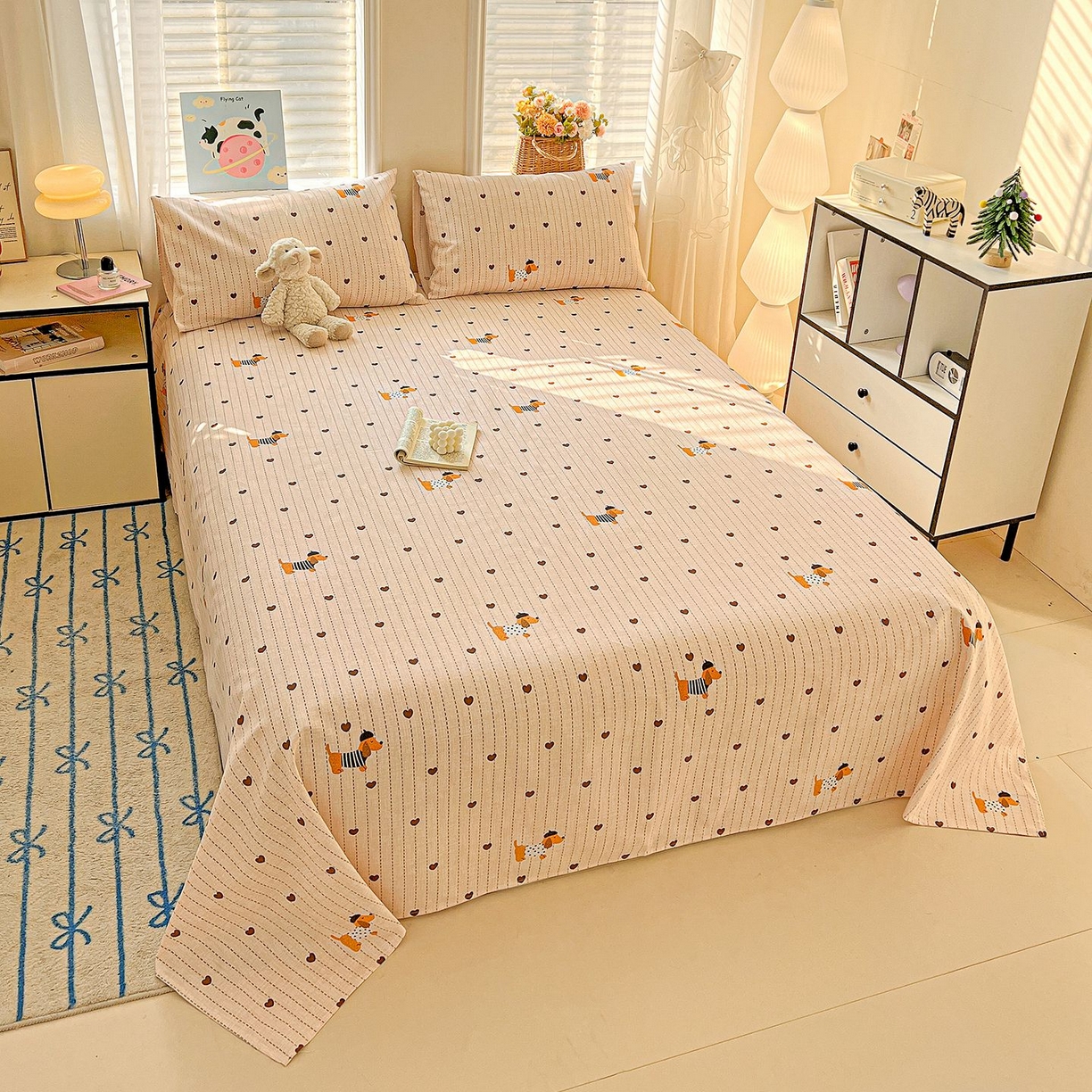 91家纺网 家纺一手货源 找家纺 （总）欧妮家纺 2026新款朴棉老粗布床单