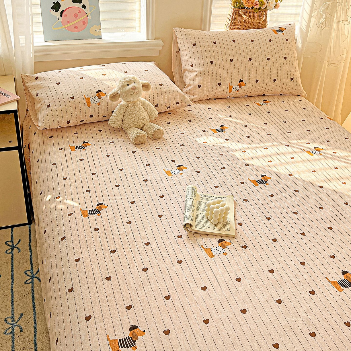 91家纺网 家纺一手货源 找家纺 （总）欧妮家纺 2026新款朴棉老粗布床单