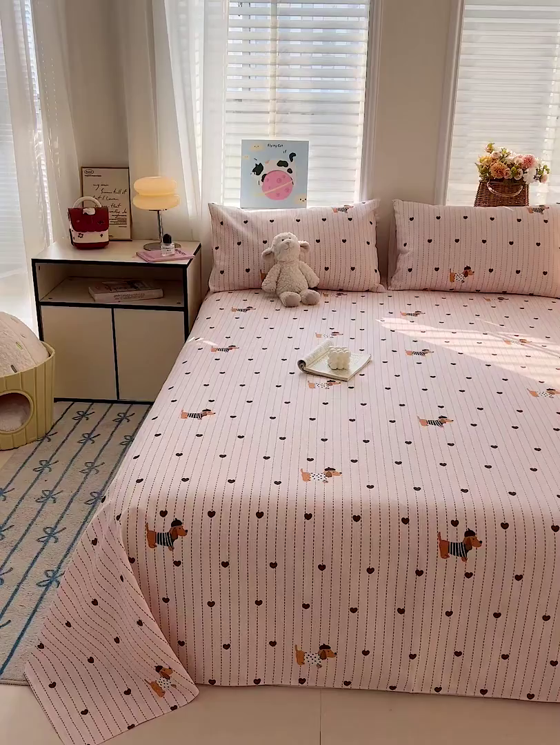 91家纺网 家纺一手货源 找家纺 （总）欧妮家纺 2026新款朴棉老粗布床单