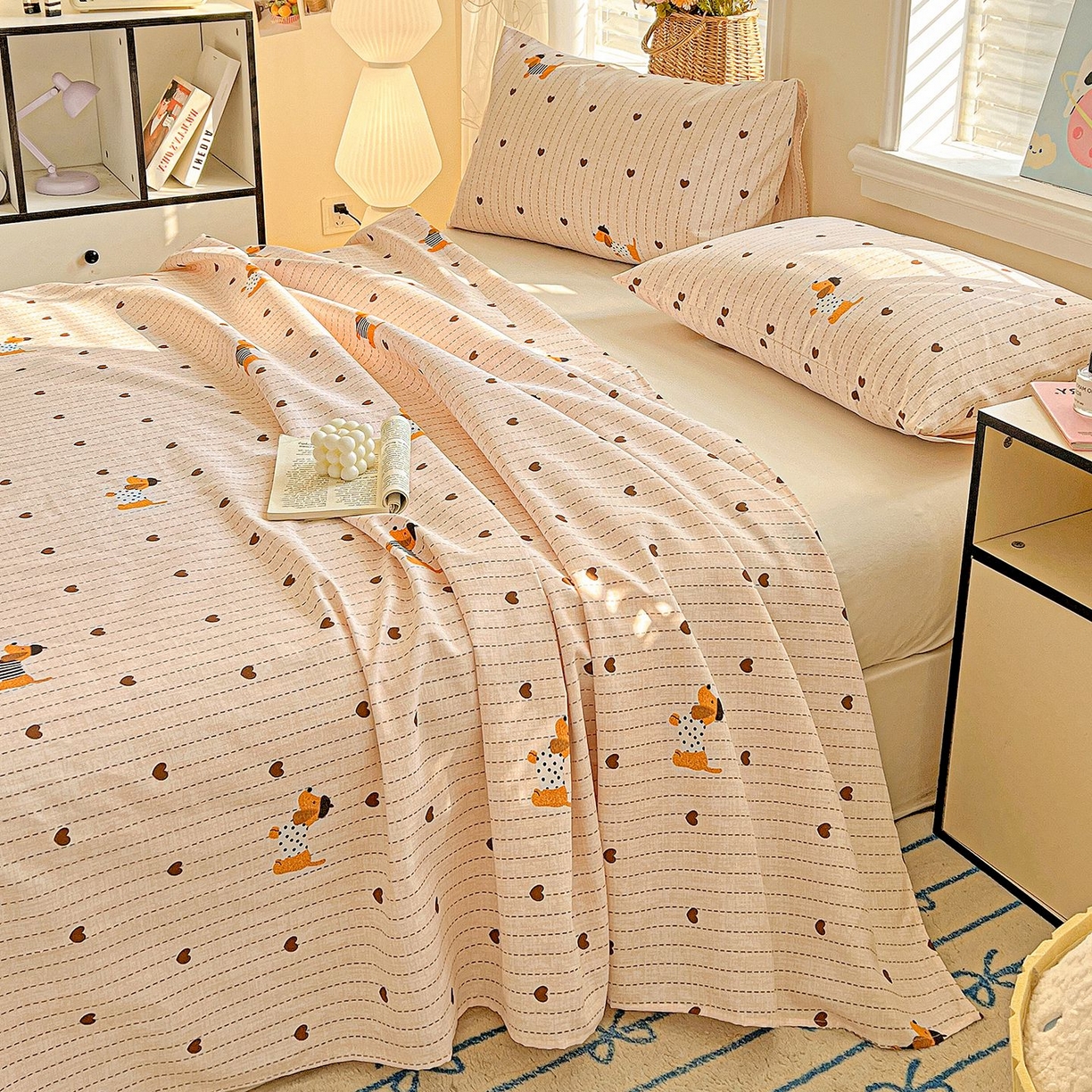 91家纺网 家纺一手货源 找家纺 （总）欧妮家纺 2026新款朴棉老粗布床单