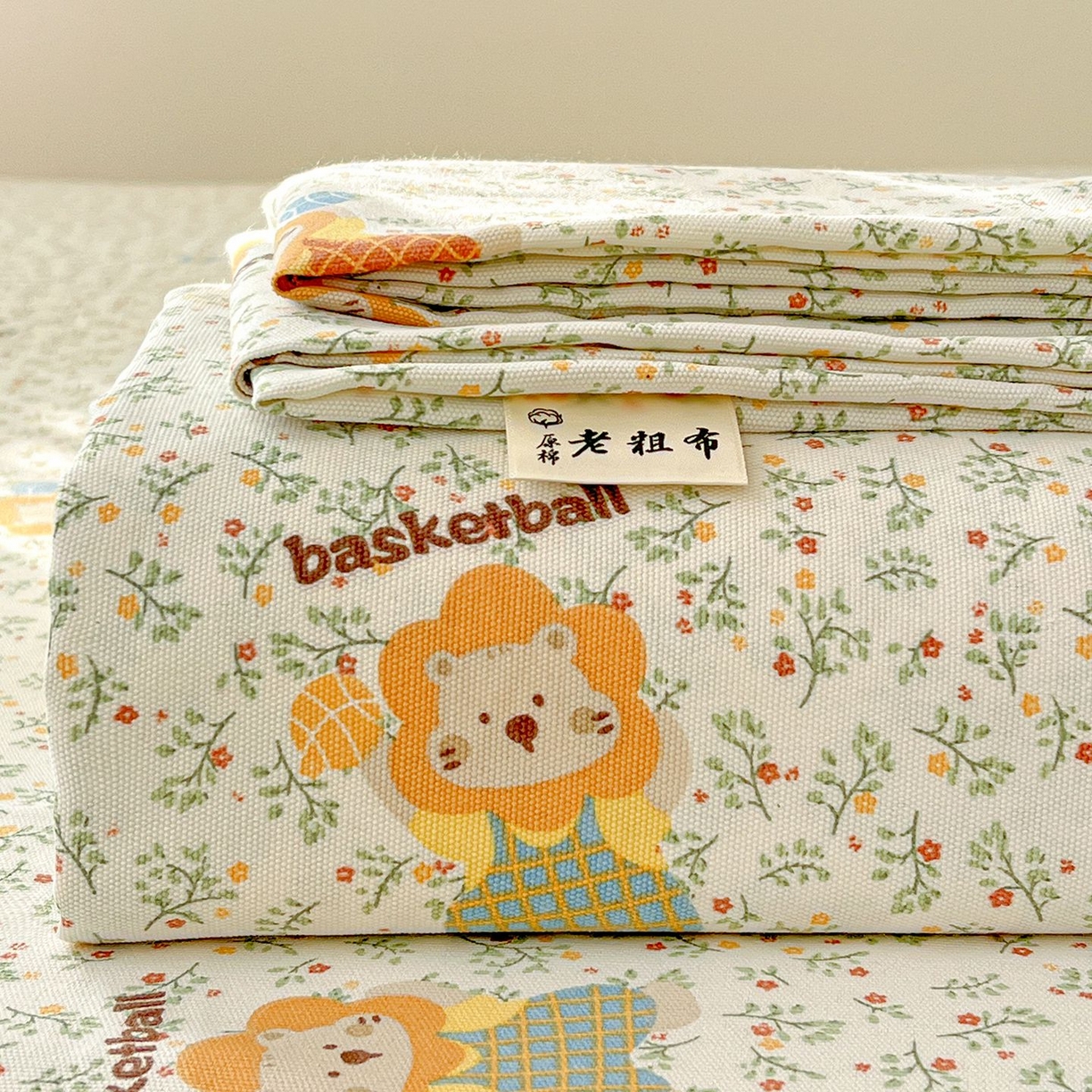 91家纺网 家纺一手货源 找家纺 （总）欧妮家纺 2026新款朴棉老粗布床单