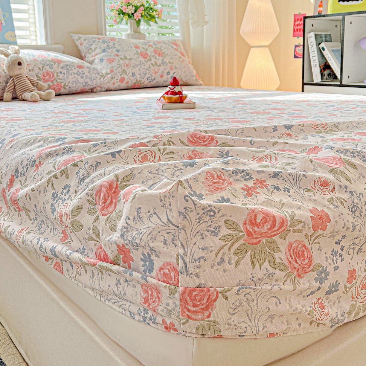 91家纺网 家纺一手货源 找家纺 （总）欧妮家纺 2026新款朴棉老粗布床笠