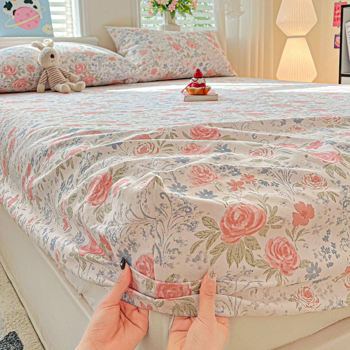 （总）欧妮家纺 2026新款朴棉老粗布床笠