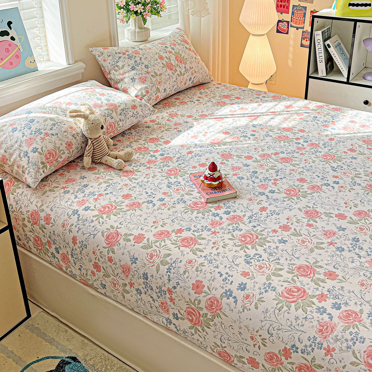 91家纺网 家纺一手货源 找家纺 （总）欧妮家纺 2026新款朴棉老粗布床笠