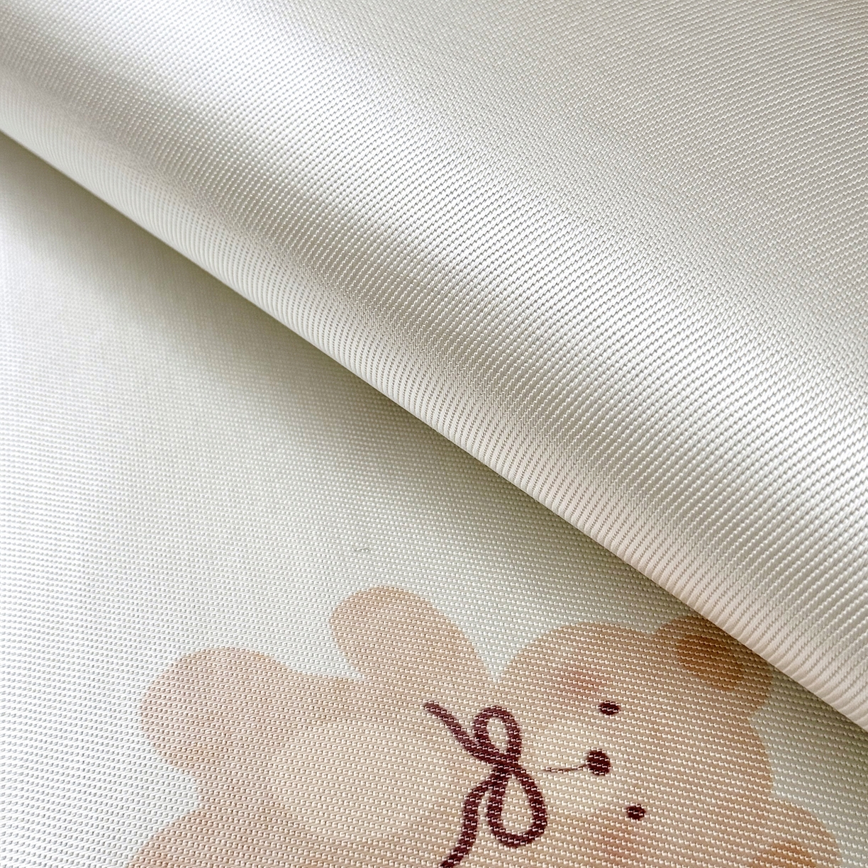 91家纺网 家纺一手货源 找家纺 JUICY 橘滋家纺 2026新款A类北欧简约数码印花婴童冰丝席凉席 木马小熊